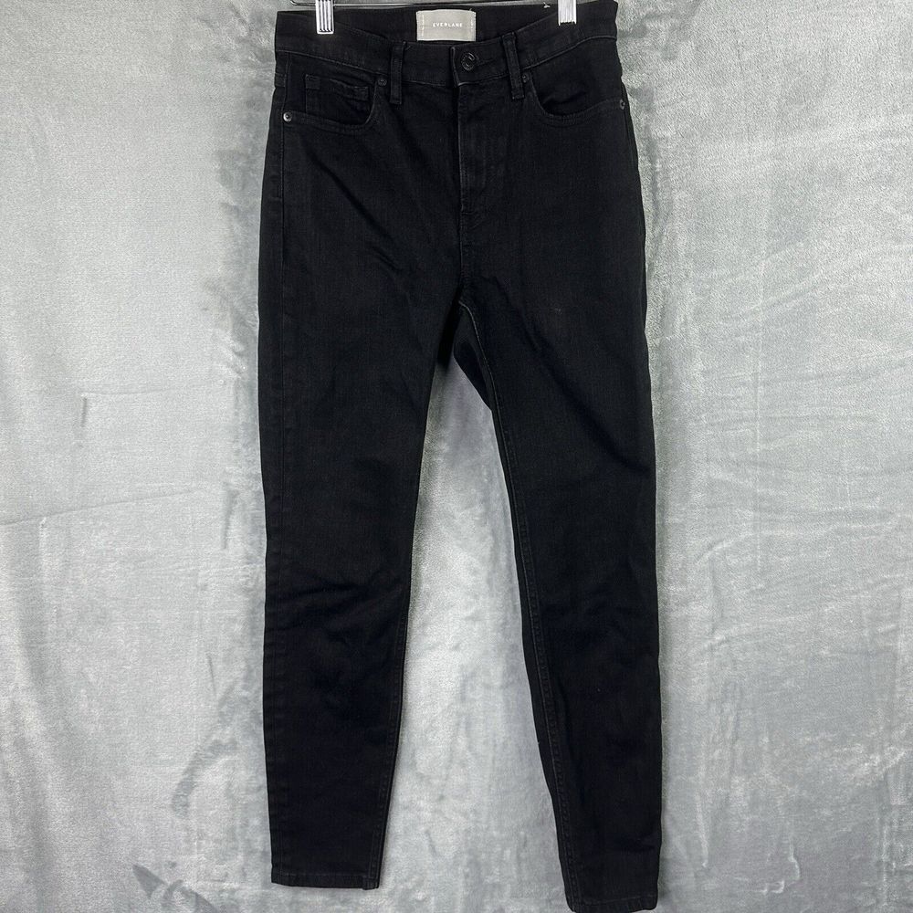 everlane skinny jeans Women‎ Black Denim Size 27 (27x27)*